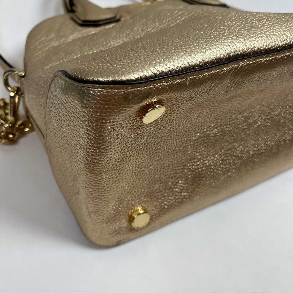 Michael Kors Mercer Bag Dome Satchel Crossbody Handbag Purse - Picture 6 of 16